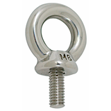 Tornillo de ojo macho FNI de acero inoxidable 316 de 6 mm de diámetro S0580-A0006