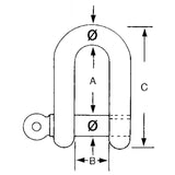 FNI Grillo Inox Lungo Diametro mm 4 S0161-A0004