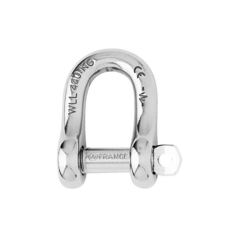 Grillete de acero inoxidable Wichard de 5 mm de diámetro AC001402