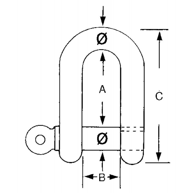 Parrilla de acero inoxidable FNI Diámetro 4 mm S0122-A0004