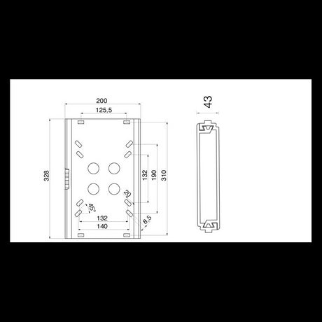 Barka Gleitführung für Karosserie 10901