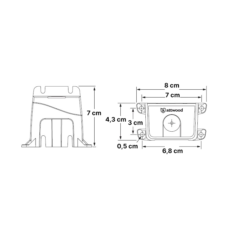 Interruptor de sentina automático Attwood ATT-4801-7