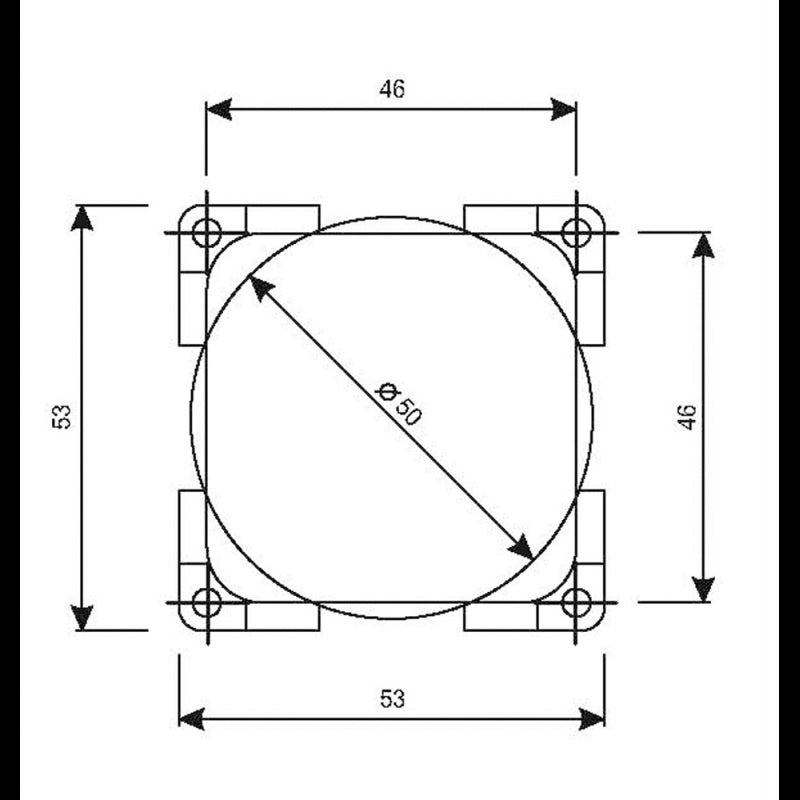 Cbe Interruttore Doppio On-Off 12/24 V 270142