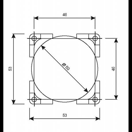 Cbe Interruttore Doppio On-Off 12/24 V 270142