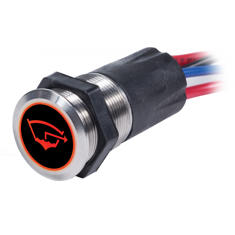 Interruptor LED de encendido y apagado azul-rojo Blue Sea 4180-BSS