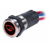 Interruptor LED de encendido y apagado azul-rojo Blue Sea 4180-BSS