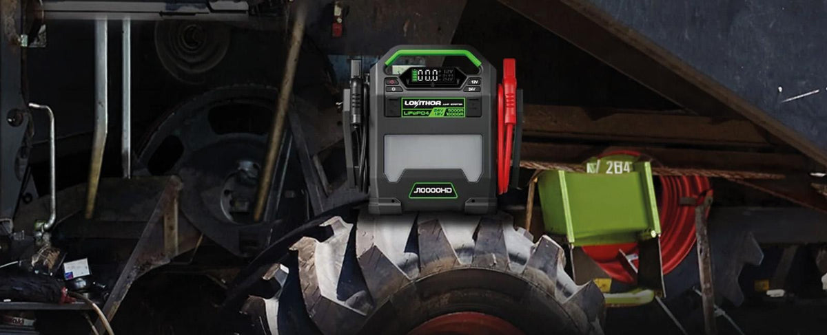 Lokithor Avviatore al litio LiFePO4 Heavy Duty 12/24V 10000/5000A