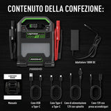 Lokithor Avviatore al litio LiFePO4 Heavy Duty 12/24V 10000/5000A