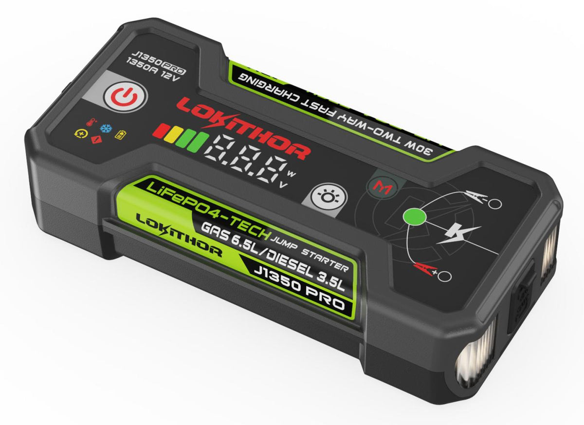Lokithor Avviatore al litio LiFePO4 12V 1350A