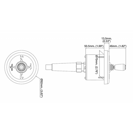 Uflex Dual Station Joystick 42856B