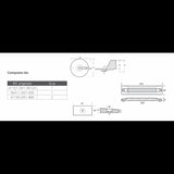 Tecnoseal Aluminium Kit Honda Bf75-90-115-130 KITHONDABFAL