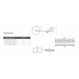 Kit Tecnoseal Aluminio Honda Bf75-90-115-130 KITHONDABFAL