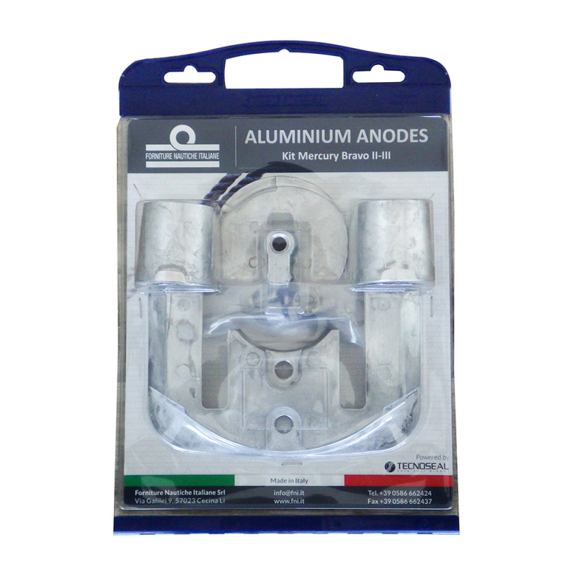 Tecnoseal Kit Allumt Mercruiser Bravo Ii-Iii KITBRAVOII-III/AL