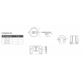 Tecnoseal Kit Allumt Mercruiser Bravo Ii-Iii KITBRAVOII-III/AL