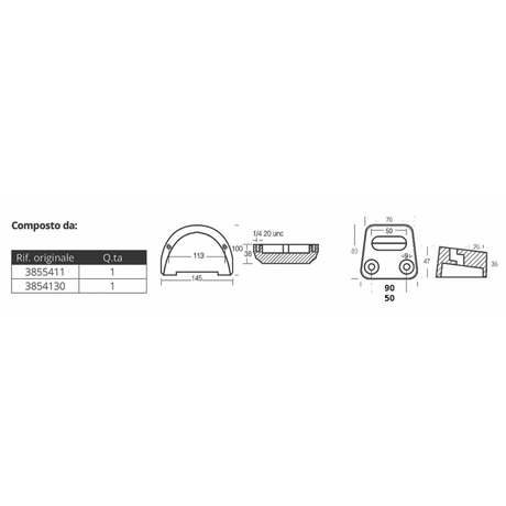Tecnoseal Kit Alluminio Volvo Sx KITVOLVOSX/AL