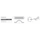 Tecnoseal Aluminium-Kit Yamaha 150-200 PS KITYAMAHA150-200CR-AL