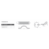Tecnoseal Aluminium-Kit Yamaha 150-200 PS KITYAMAHA150-200-AL