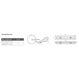 Tecnoseal Aluminium-Kit Yamaha 60-90 PS KITYAMAHA60-90-AL