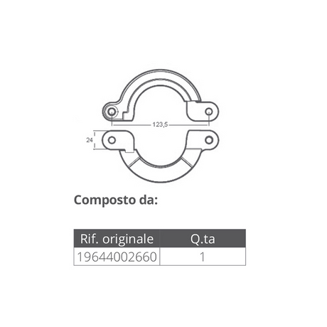 Tecnoseal Kit Allumt Yanmar Sd 20-30-31-40-50 KIT1305-1AL