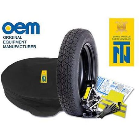 Tazio Nuvolari Kit ruotino equipaggiamento originale 125/80R17 - AmerigoStore