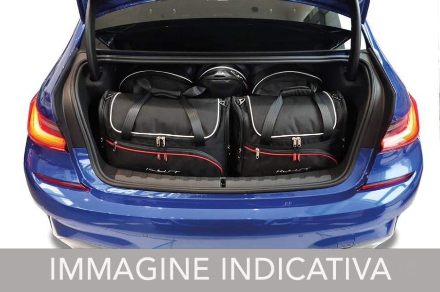 KJUST Set 4 Borse Baule su Misura Honda Civic IX Tourer 2013-2017