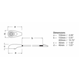 Hella Marine Lampada Da Carteggio 150Mm B/R nautica 2JA 343 720-522