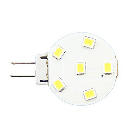 Led Concept Lampadina Led G4 6 Led 10-30V 04G4-6VAR-SR-WW