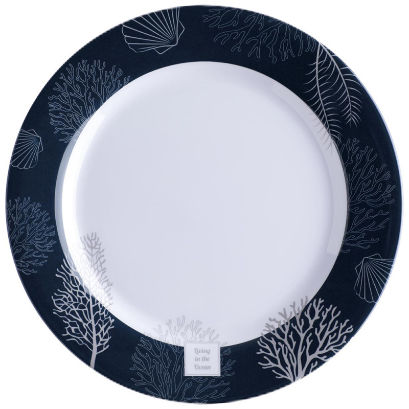 Marine Business Nautica Piatti Piani Serie Living - 6Pz 18001