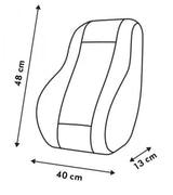 Momo Ergon Lendenwirbelstütze Schwarz/Carbon