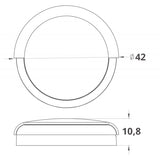 A.A.A. Luce Di Cortesia Bianca 00750-01WH