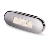 Hella Marine Segnapassi Oblong Bianca - Satinato nautica 2XT 959 680-851