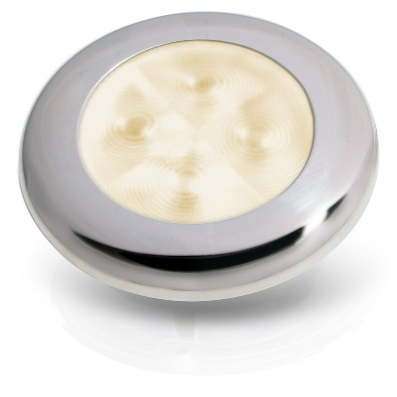 Hella Marine Luce Cortesia Bianco Caldo - Inox 12 Volt nautica 2XT 980 500-721