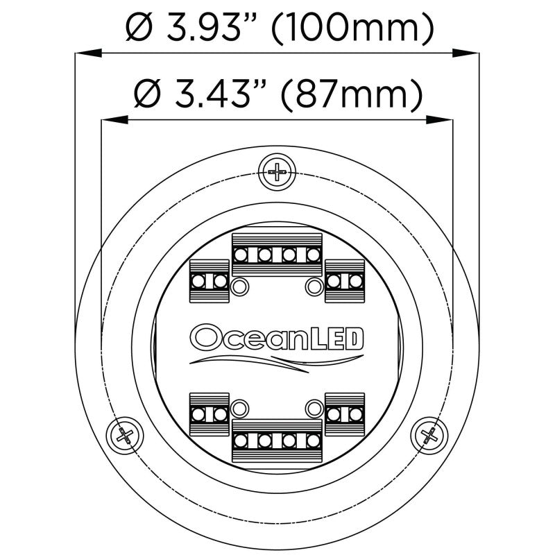 Oceanled Serie Sport Luce Bianca 012102W