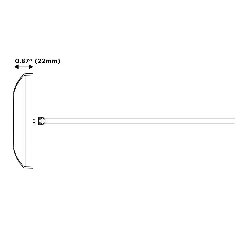 Oceanled Serie X16 Led Luce Blu Notte 012309B