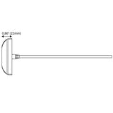 Oceanled Serie X8 Led Luce Blu Notte 012305B
