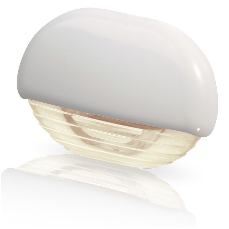 Hella Marine Luce Cortesia Bianco Caldo - Cromato nautica 2JA 958 126-401