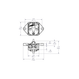 Blue Sea Magnetotermico ad Incasso 40A 7082-BSS
