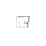 Guidi Manicotto Ridotto F-F Da 1/2 a 3/8 240 1/2 X 3/8