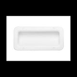 Neuer Rade-Griff aus weißem PVC, 85 x 175 mm, 44535