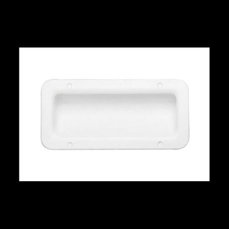 Neuer Rade-Griff aus weißem PVC, 85 x 175 mm, 44535