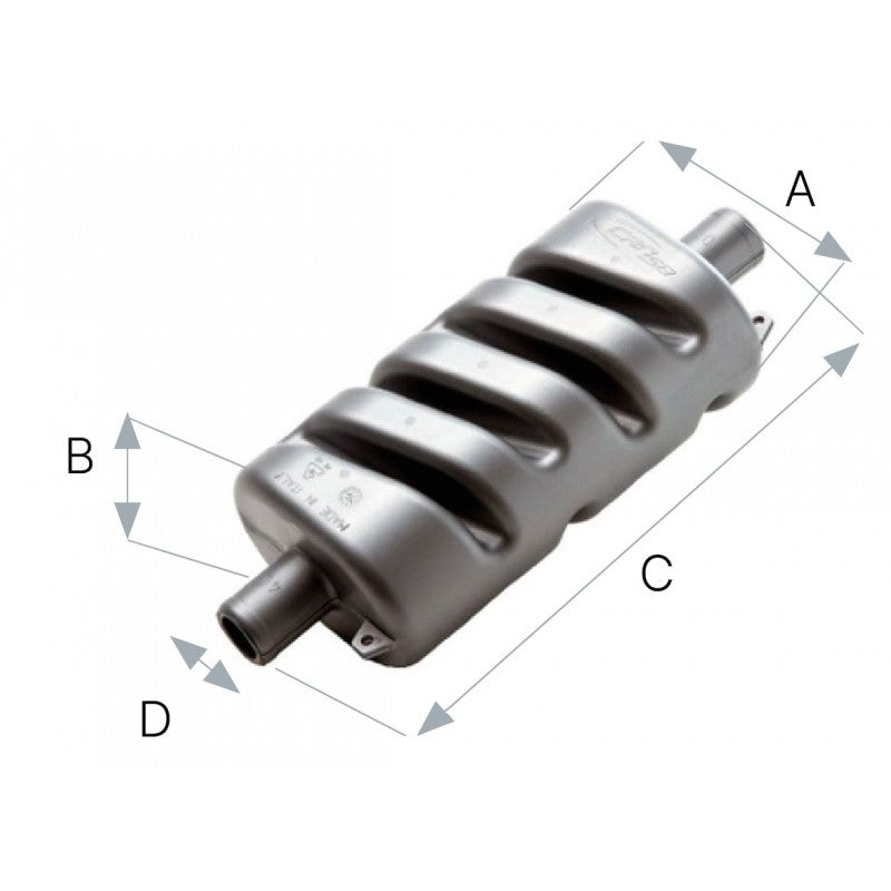 FNI Silenziatore Diametro mm 40 16.2276