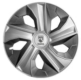 Momo Box 4 Copricerchi Blade Argento Opaco-Antracite Carbon 14 polli.