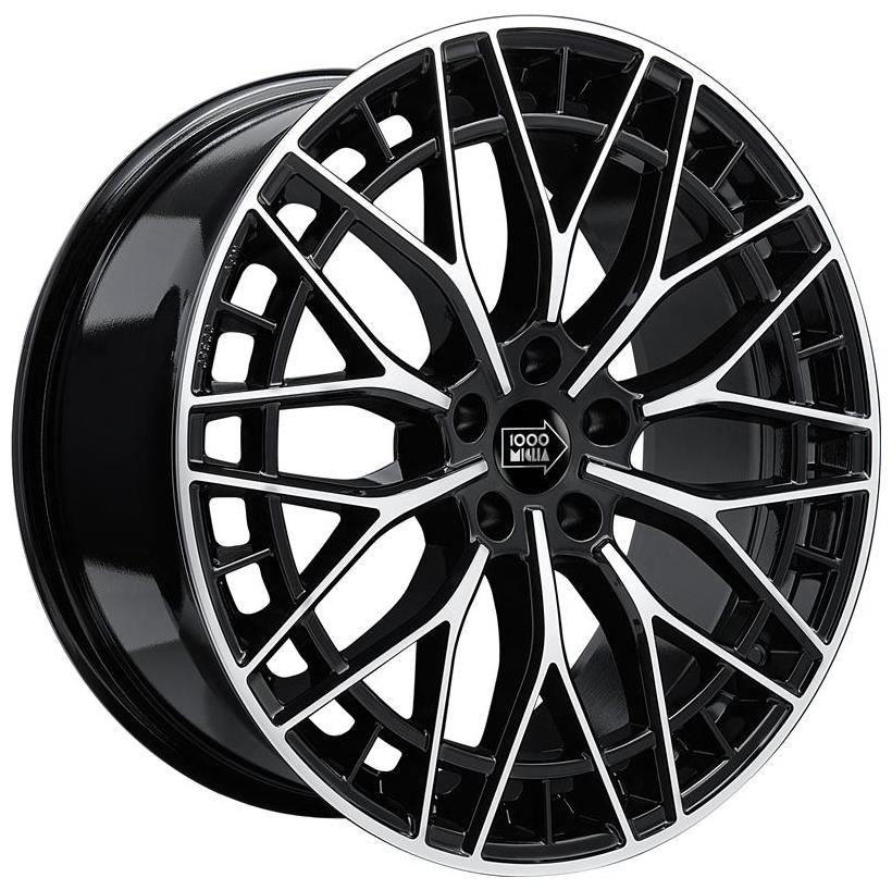Cerchio in lega mod. MM1005 Black Mirror 8x18 / 5 fori / PCD 112 / ET 45 / foro centrale 66,5