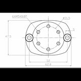 Marine Town Nautica Morsetto Inox Diametro mm 30/35/40 9513520