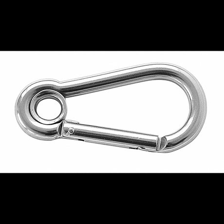 FNI Moschettone Inox con Occhio Diametro mm 5X50 S5312-A0005