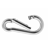 FNI 316 Edelstahl Karabiner Durchmesser 5x50 mm S5311-A0005
