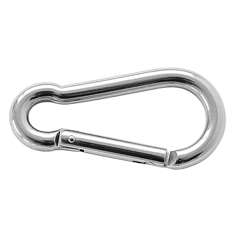 FNI 316 Edelstahl Karabiner Durchmesser 5x50 mm S5311-A0005