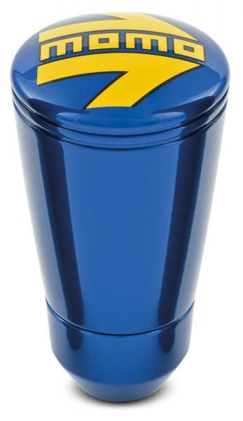 Pomo de cambio Momo SK50 azul brillante