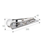 Rodillo de proa de acero inoxidable Douglas Marine de 200 mm 010-100S