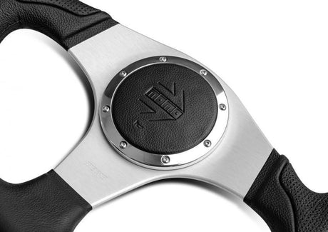Momo Steering Wheel Millenium Black/Silver 320 mm